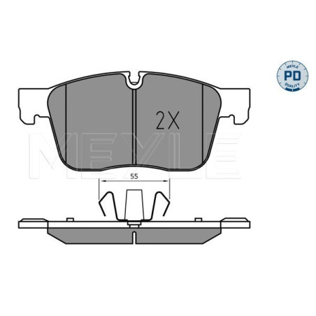 MEYLE 025 223 0218/PD Klocki hamulcowe przód dla F-Pace XE XF