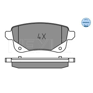 MEYLE 025 248 2016 Klocki hamulcowe tył dla Talisman Scenic Espace Megane