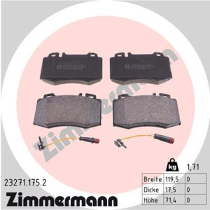 ZIMMERMANN 23271.175.2 Brake Pads Set Front for