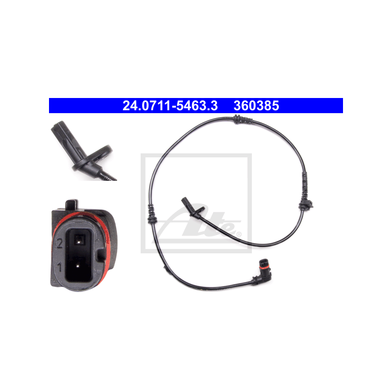 ATE 24.0711-5463.3 Snímač ABS predný pre Mercedes S