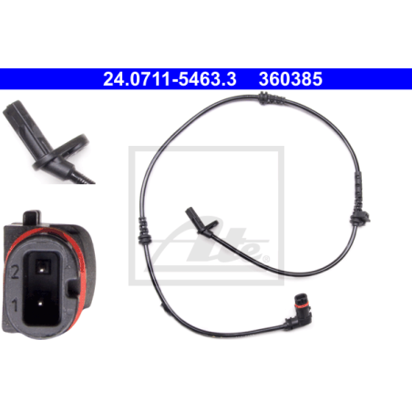ATE 24.0711-5463.3 Sensor ABS revoluciones rueda delantero para Mercedes S