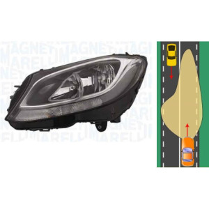Faro Delantero Izquierdo Mercedes Clase C W205 S205 C205 (2014-2018) MAGNETI MARELLI 710301284203