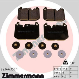 ZIMMERMANN 22344.150.1 Pastillas de freno