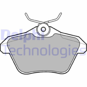 DELPHI LP1018 Plaquettes de frein Arrière pour