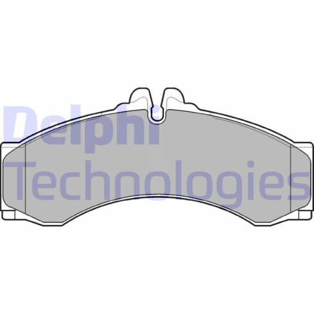 DELPHI LP1046 Pastiglie freno Anteriore per