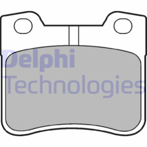 DELPHI LP1051 Brzdové platničky Predné pre