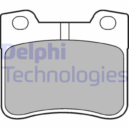 DELPHI LP1051 Pastiglie freno Anteriore per