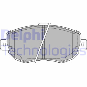 DELPHI LP1140 Brake Pads Set Front for