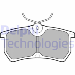DELPHI LP1316 Brake Pads Set Rear for