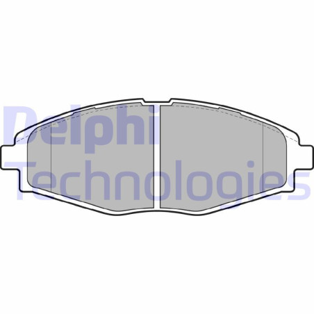 DELPHI LP1390 Brake Pads Set Front for