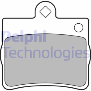 DELPHI LP1402 Pastiglie freno Posteriore per