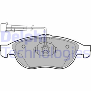 DELPHI LP1404 Pastiglie freno Anteriore per
