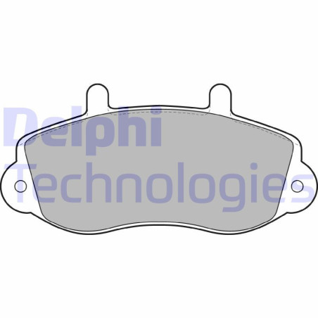DELPHI LP1406 Pastiglie freno Anteriore per