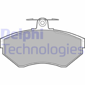 DELPHI LP1409 Pastiglie freno Anteriore per