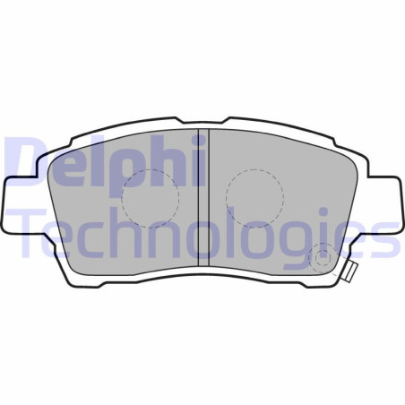 DELPHI LP1414 Pastiglie freno Anteriore per