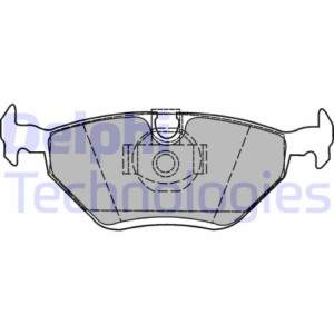 DELPHI LP1423 Brake Pads Set Rear for