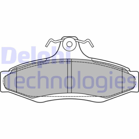 DELPHI LP1424 Pastiglie freno Posteriore per