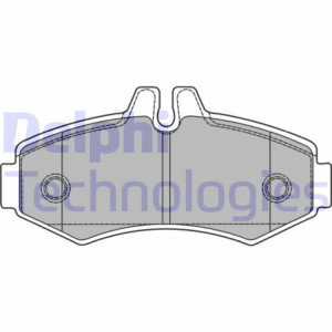DELPHI LP1425 Pastiglie freno Anteriore per