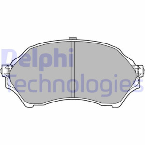DELPHI LP1440 Pastiglie freno Anteriore per