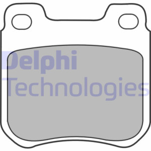 DELPHI LP1441 Pastiglie freno Posteriore per