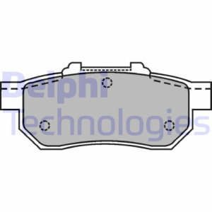 DELPHI LP1456 Pastiglie freno Posteriore per