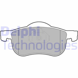 DELPHI LP1458 Pastiglie freno Anteriore per
