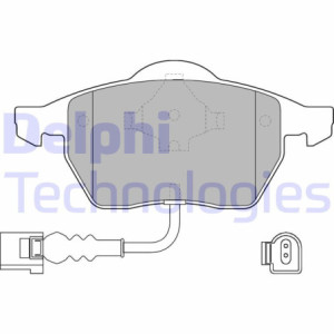 DELPHI LP1525 Brzdové platničky Predné pre