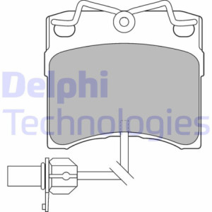 DELPHI LP1535 Pastiglie freno Anteriore per