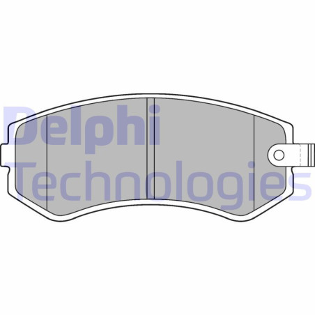 DELPHI LP1544 Pastiglie freno Anteriore per
