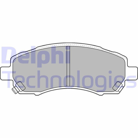 DELPHI LP1545 Pastiglie freno Anteriore per