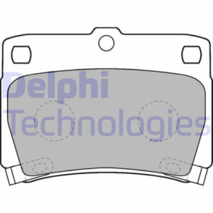 DELPHI LP1546 Pastiglie freno Posteriore per