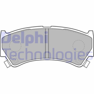DELPHI LP1548 Pastiglie freno Anteriore per