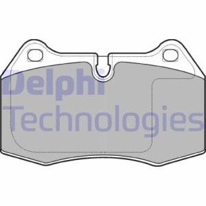 DELPHI LP1584 Brzdové platničky Predné pre