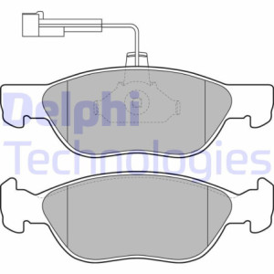 DELPHI LP1586 Brake Pad Set Front for