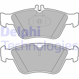 DELPHI LP1588 Pastiglie freno Anteriore per