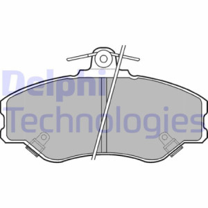 DELPHI LP1599 Brake Pads Set Front for