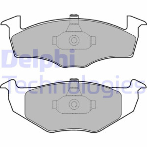 DELPHI LP1601 Brzdové platničky Predné pre