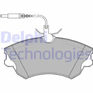 DELPHI LP1614 Pastiglie freno Anteriore per