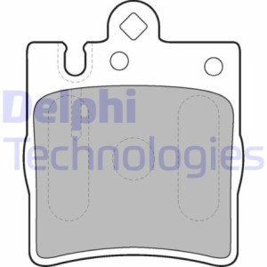 DELPHI LP1618 Brzdové platničky Zadné pre