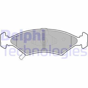 DELPHI LP1630 Pastiglie freno Anteriore per