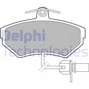 DELPHI LP1631 Pastiglie freno Anteriore per