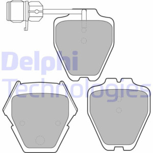 DELPHI LP1633 Pastiglie freno Anteriore per