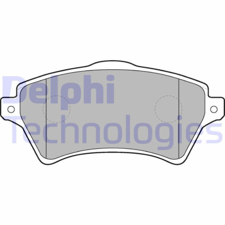 DELPHI LP1652 Plaquettes de frein Avant pour