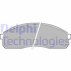 DELPHI LP1671 Brake Pads Set Front for