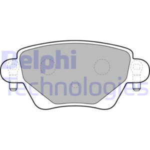 DELPHI LP1682 Pastiglie freno Posteriore per