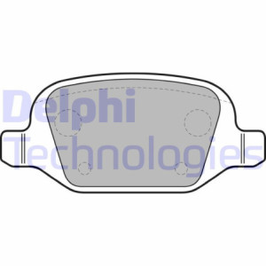 DELPHI LP1685 Pastiglie freno Posteriore per