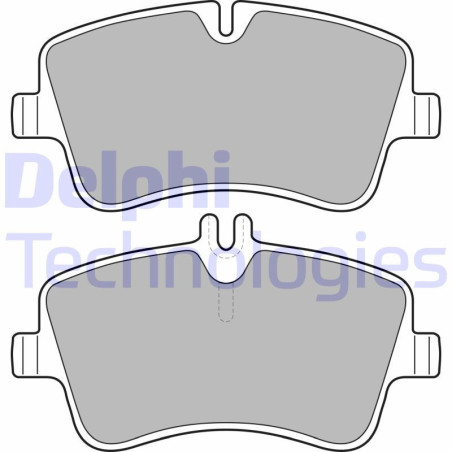 DELPHI LP1696 Plaquettes de frein Avant pour