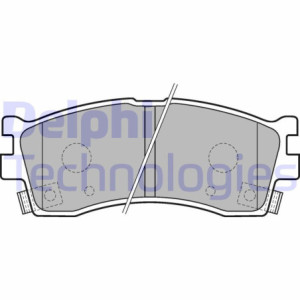 DELPHI LP1702 Pastiglie freno Anteriore per