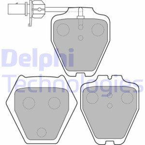 DELPHI LP1703 Pastillas de freno Delantero para