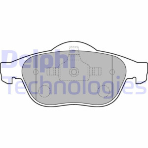 DELPHI LP1708 Pastiglie freno Anteriore per